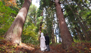 自然と歴史に包まれた“縁結びの地”