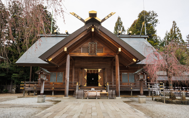 開成山大神宮 外観